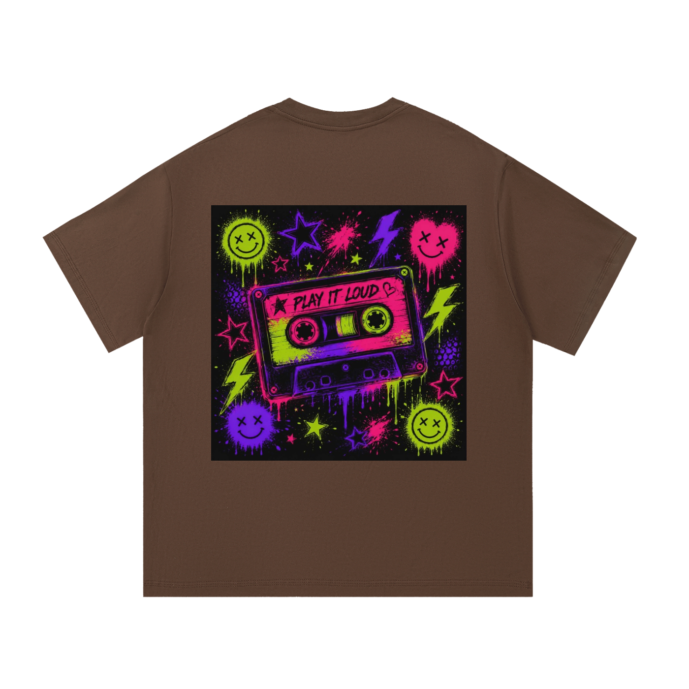 neon,funky,cassette,loud,play