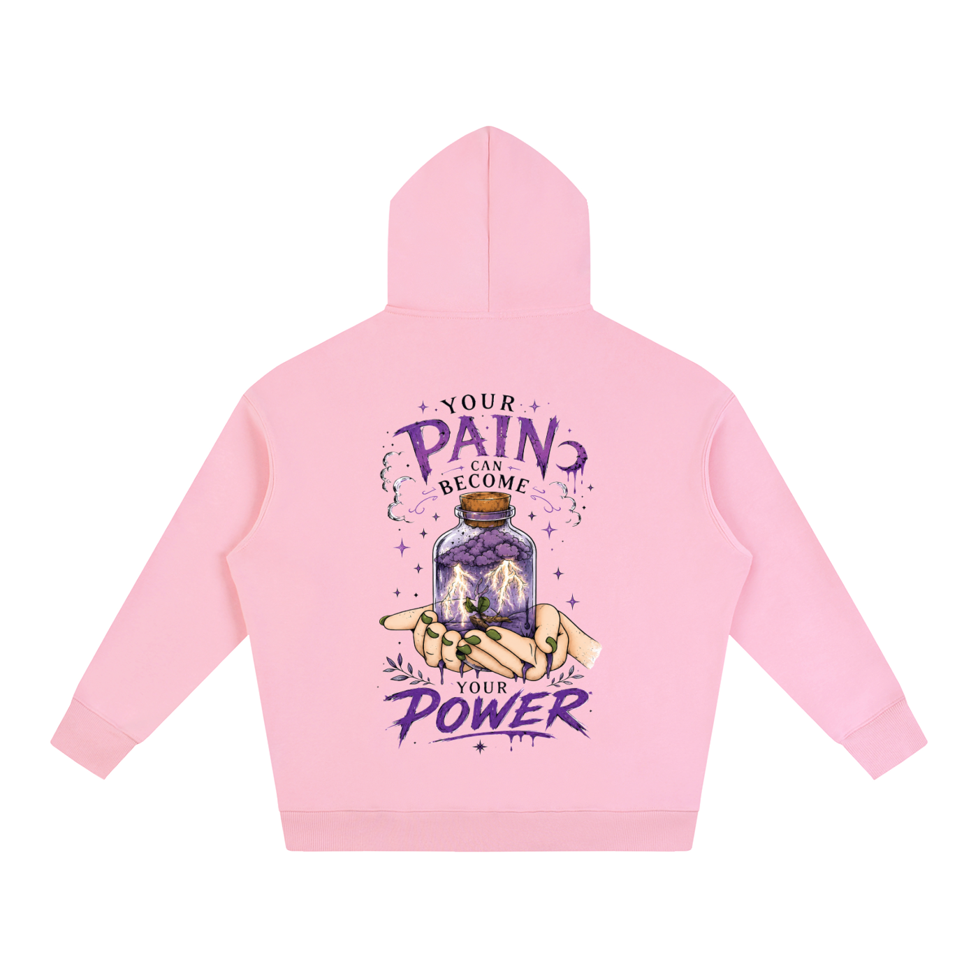 hoodie,jar,pain,power,life