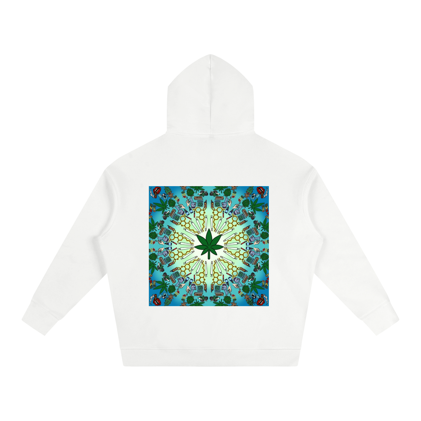 420 Fun Oversize Fleeced Hoodie