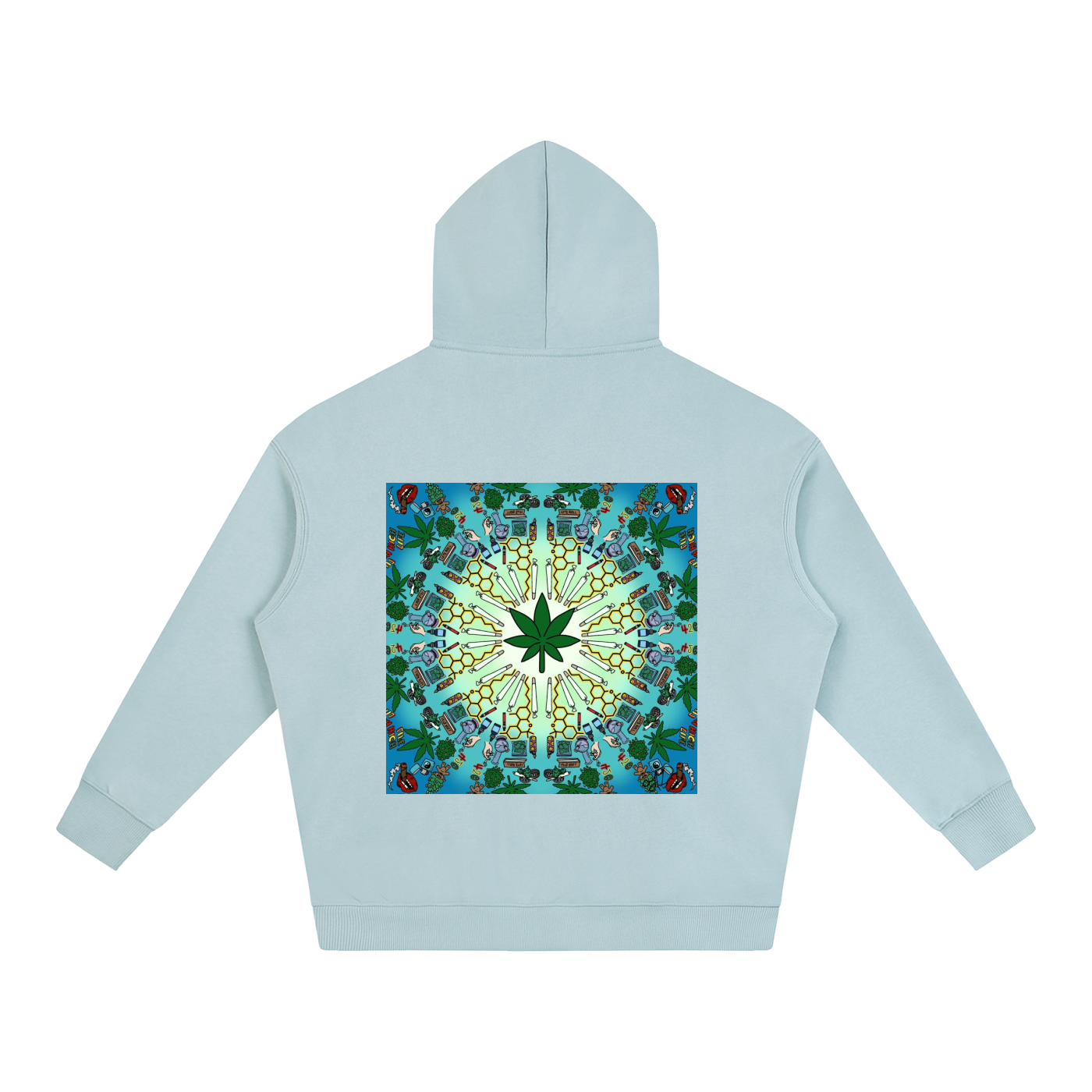420 Fun Oversize Fleeced Hoodie