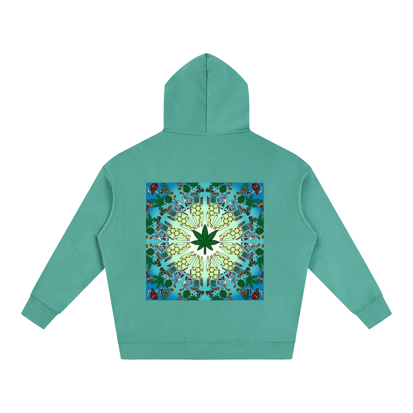 420 Fun Oversize Fleeced Hoodie