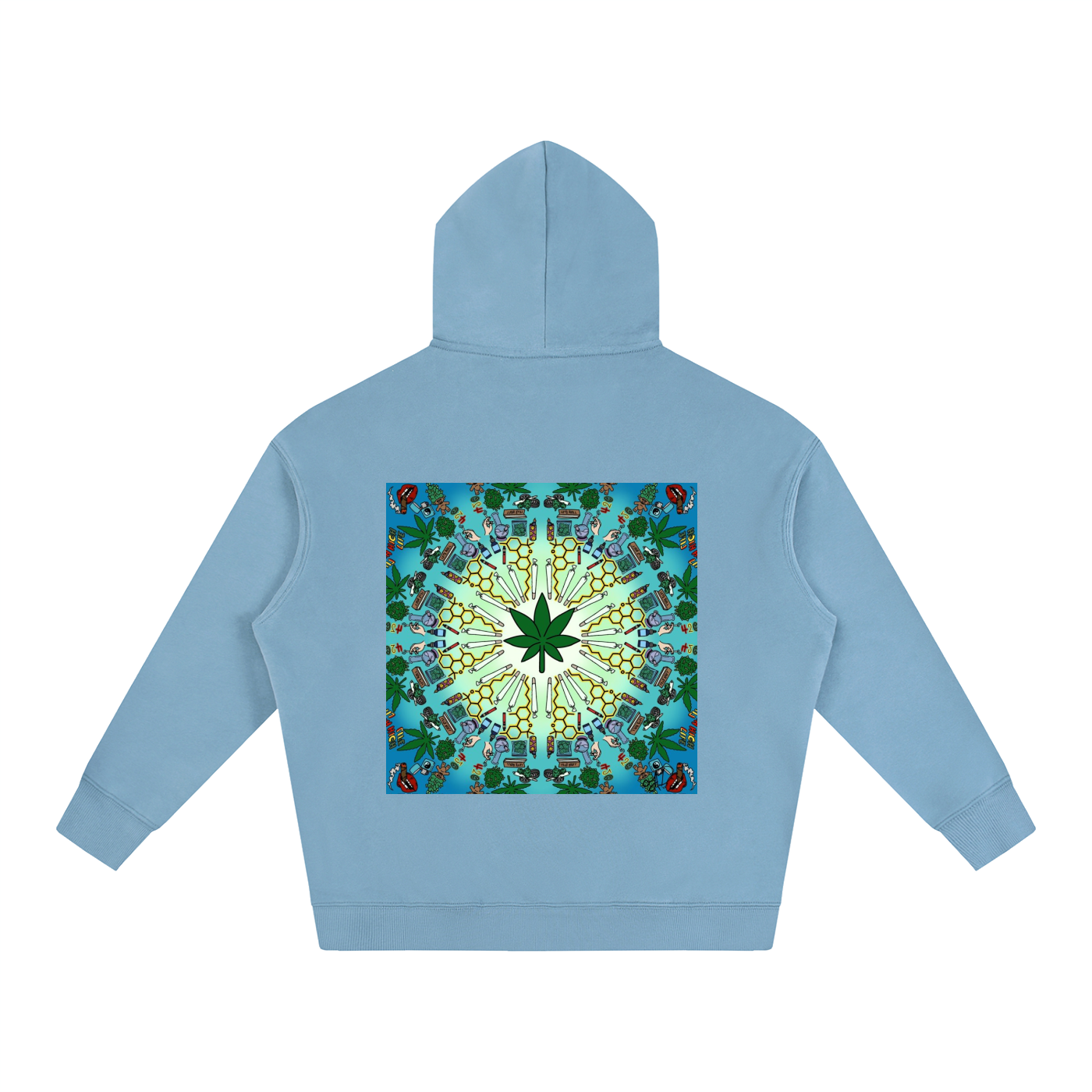 420 Fun Oversize Fleeced Hoodie