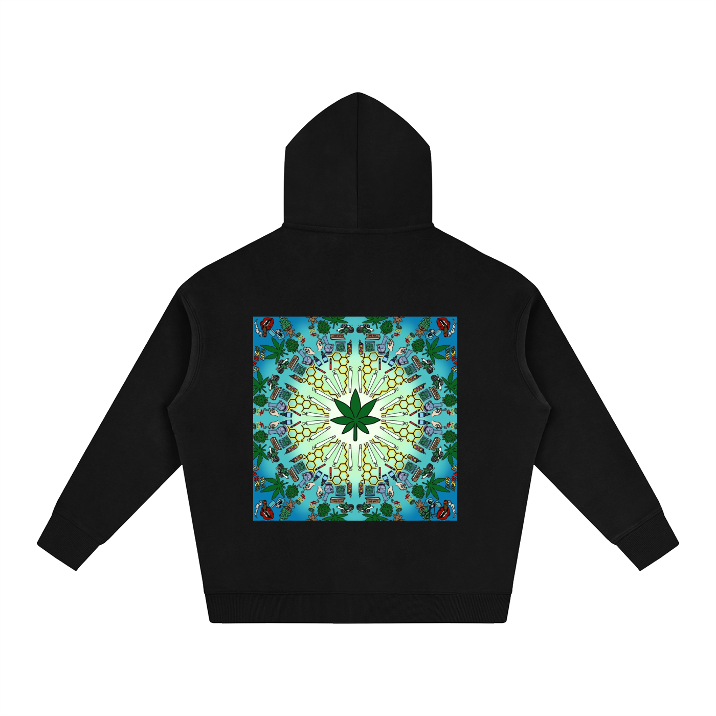 420 Fun Oversize Fleeced Hoodie