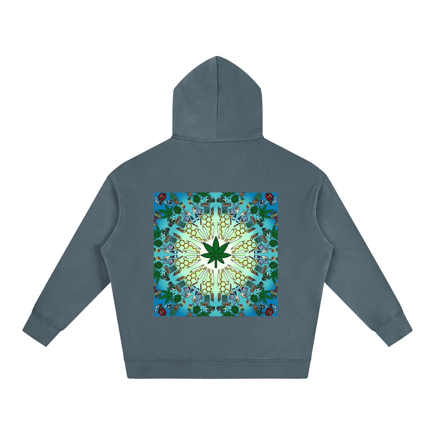 420 Fun Oversize Fleeced Hoodie